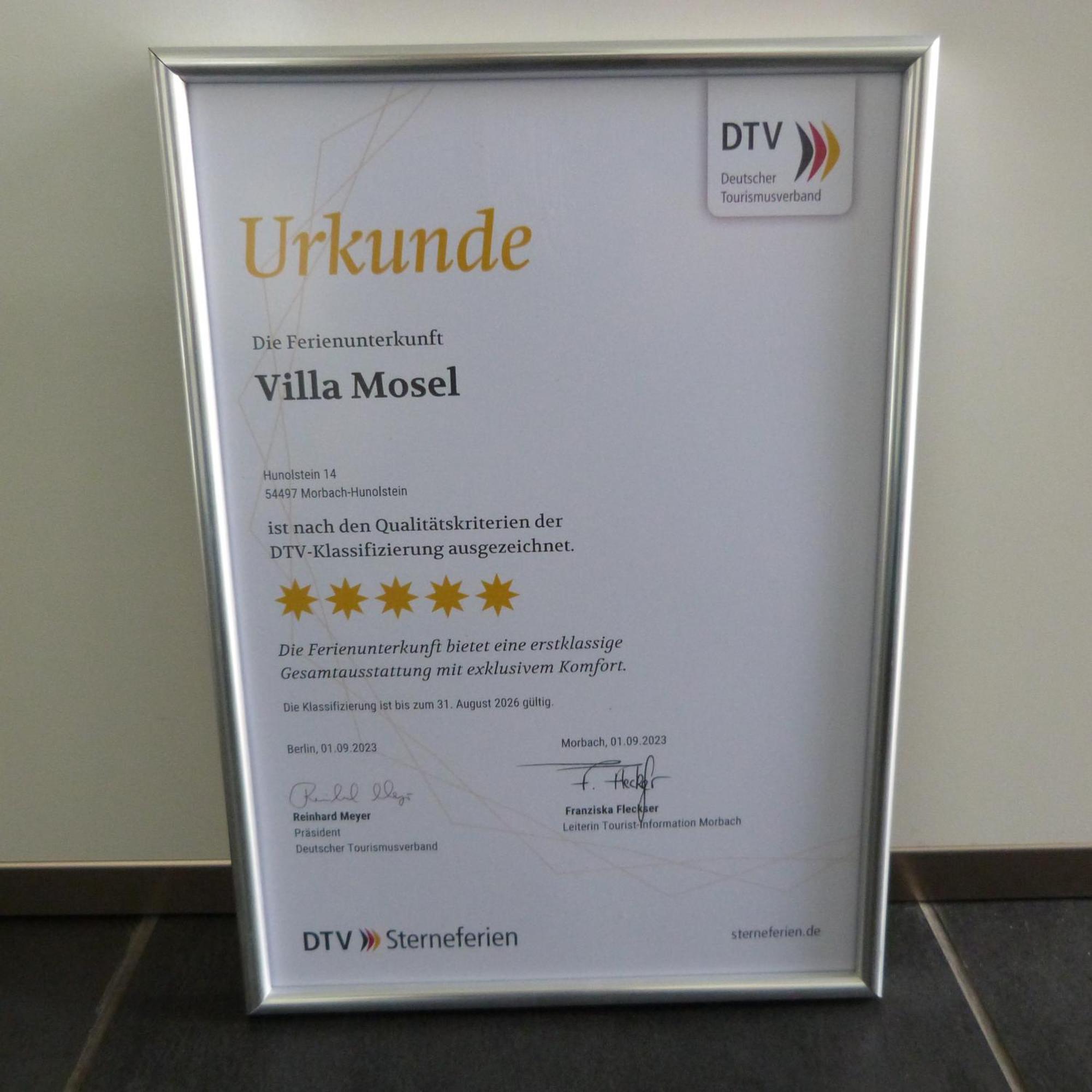 Villa Mosel Morbach Eksteriør billede